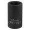 Performance Tool 3/8 In Dr. Impact Socket 12Mm Socket Imp 12Mm, M912 M912 - alternate 1